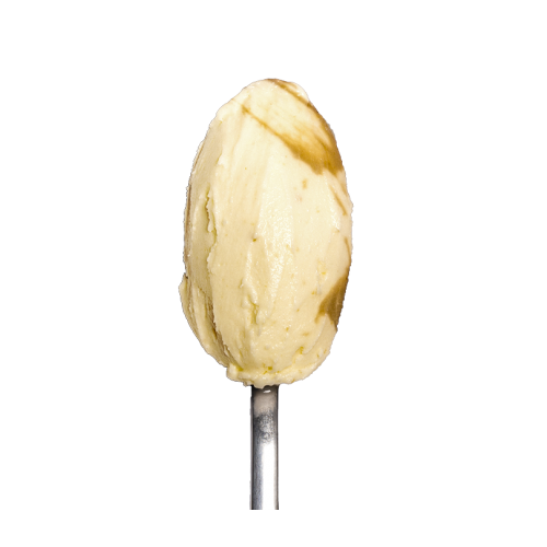 Glace Banane et Rubans de...