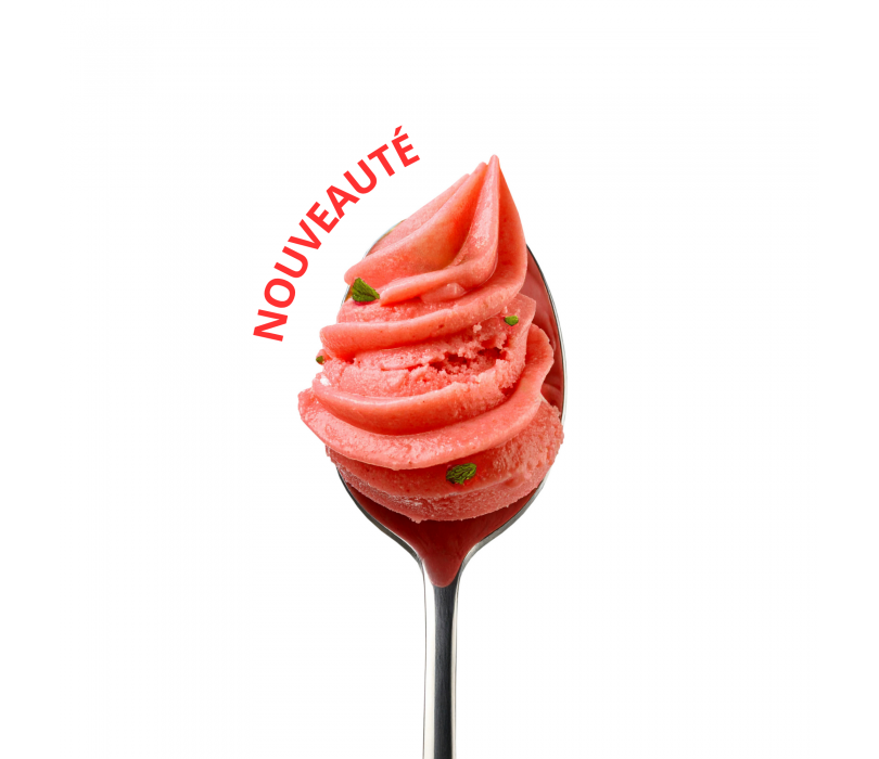 Sorbet Fraise Menthe Douce